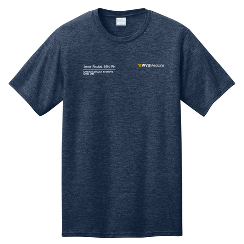 Port & Company CVC Tee -- Team Navy Heather