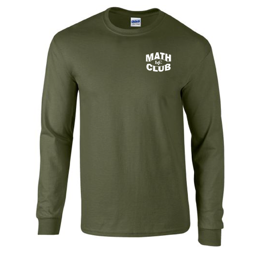 Gildan Heavy Cotton Longsleeve Basic T-Shirt -- Military Green