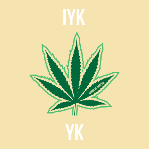 IYKYK Racerback Tank -- Yellow