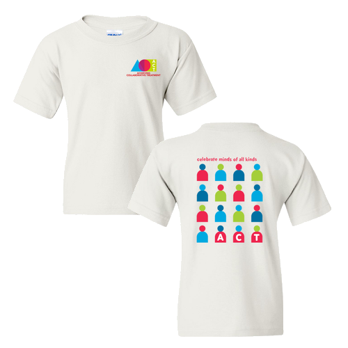 Gildan Heavy Cotton Basic Youth T-Shirt -- White