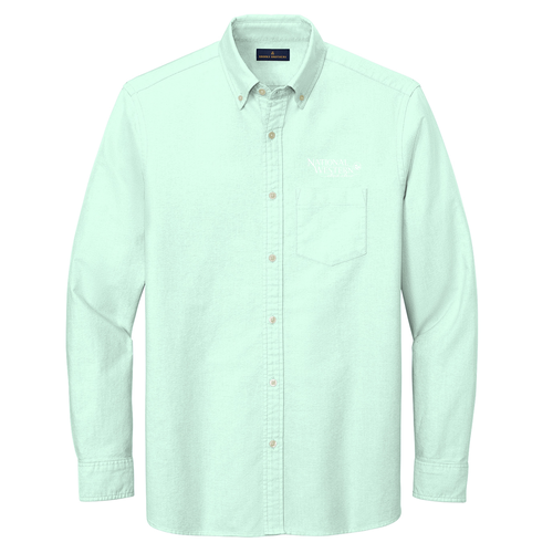 Brooks Brothers Casual Oxford Cloth Shirt -- Soft Mint