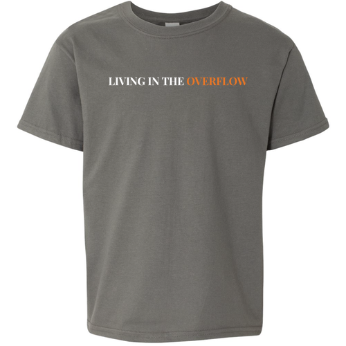 Gildan Youth Softstyle T-Shirt -- Charcoal