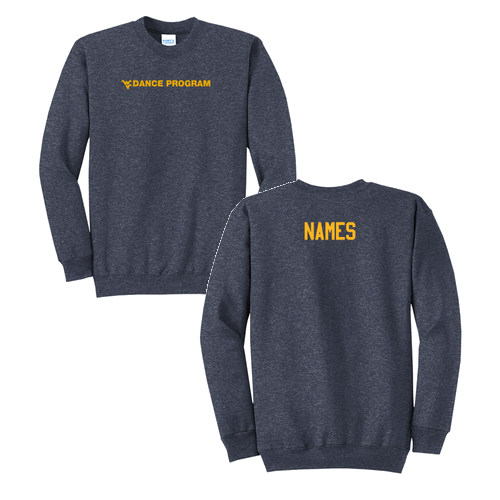 Port and Company Classic Crewneck Sweatshirt -- Heather Navy