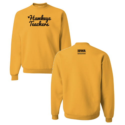 Jerzees 8 Oz., 50/50 Nublend Fleece Crew -- Gold