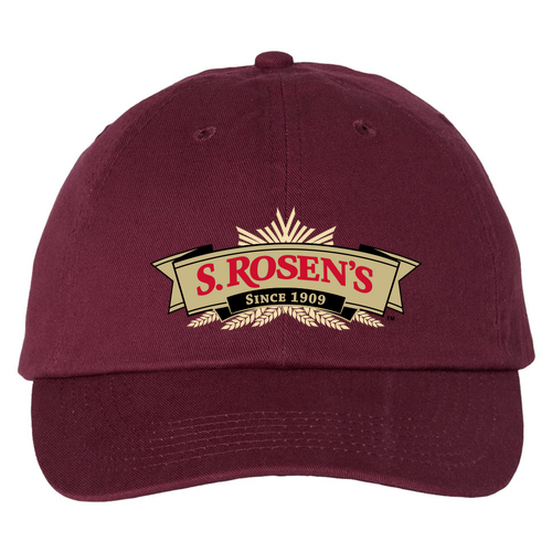 Unstructured Hat -- Maroon