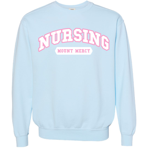 Comfort Colors Adult Crewneck Sweatshirt -- Chambray