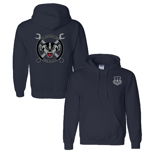 Gildan Adult Dryblend Adult Hooded Sweatshirt -- Navy