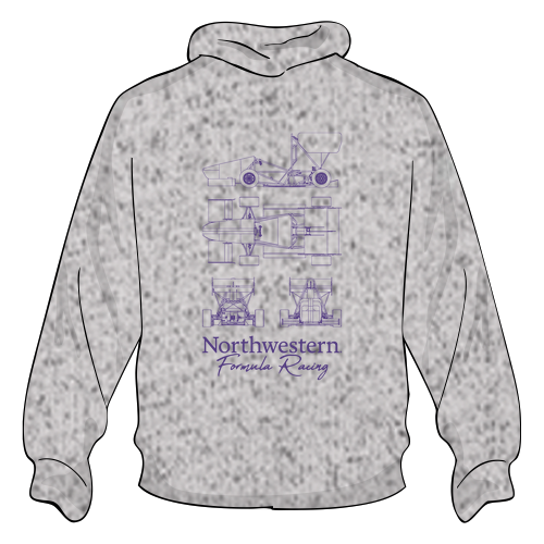 Independent Trading Co. Avenue Pullover Hooded Sweatshirt -- Grey Heather