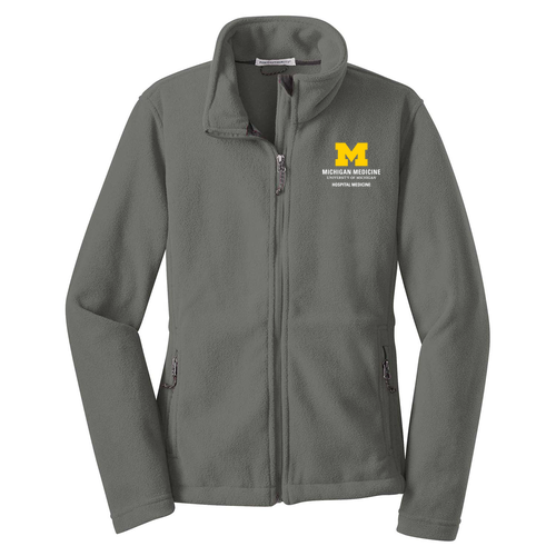 Ladies Port Authority Value Fleece Jacket -- Iron Grey