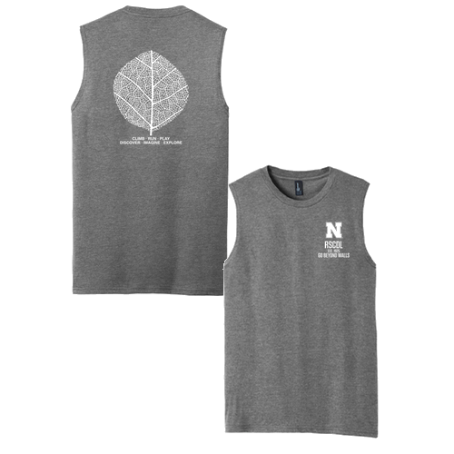 Adult Go Beyond Walls Tank -- Grey Frost