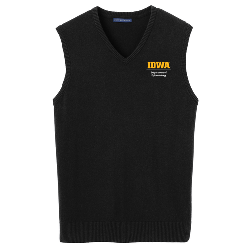Port Authority Sweater Vest -- Black