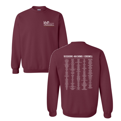 Gildan Heavy Blend Crew Neck Sweatshirt -- Maroon