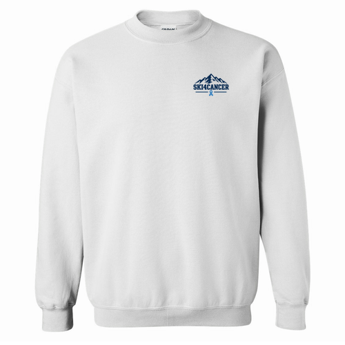 Gildan Heavy Blend Crew Neck Sweatshirt -- White