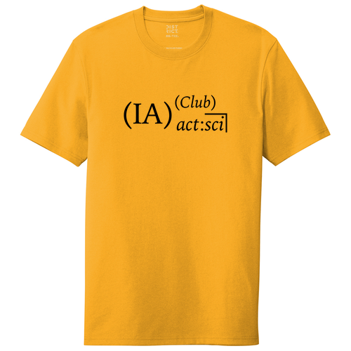 District Re-Tee -- Maize Yellow