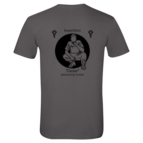 Caviar Gildan SoftStyle T-Shirt -- Charcoal