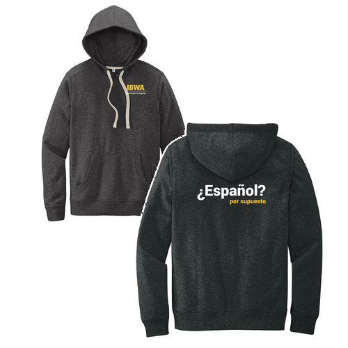 Por Supuesto District Re-Fleece Hoodie -- Charcoal Heather