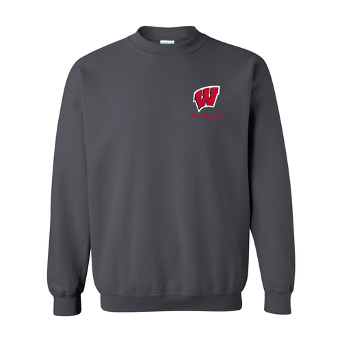 Gildan Heavy Blend Crew Neck Sweatshirt -- Charcoal