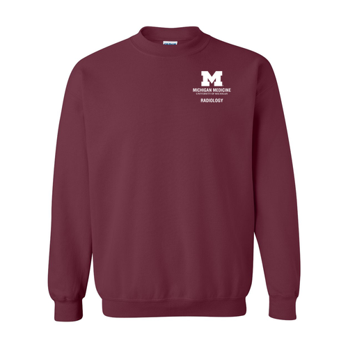 Mens/Unisex Gildan Heavy Blend Crew Neck Sweatshirt -- Maroon