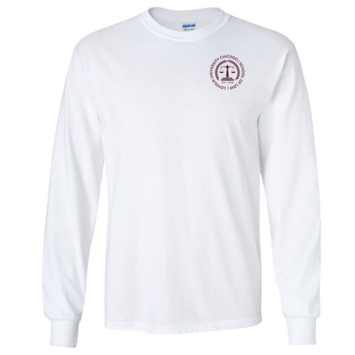 Chicago collage Long sleeve  -- White