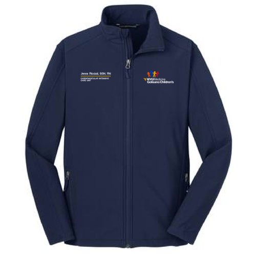 Port Authority Core Soft Shell Jacket -- Dress Blue Navy