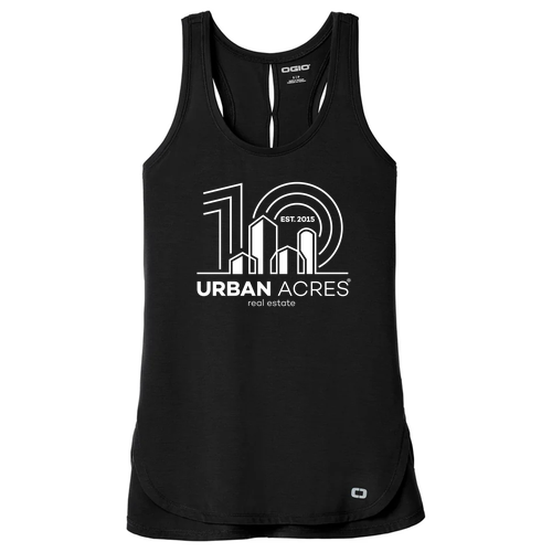 OGIO Ladies Luuma Tank -- Blacktop