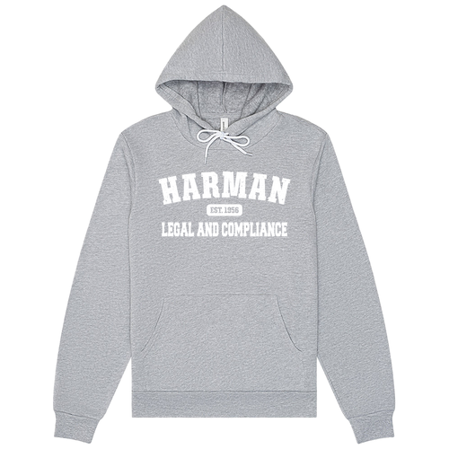 BELLA + CANVAS Sponge Fleece Hoodie -- Athletic Heather