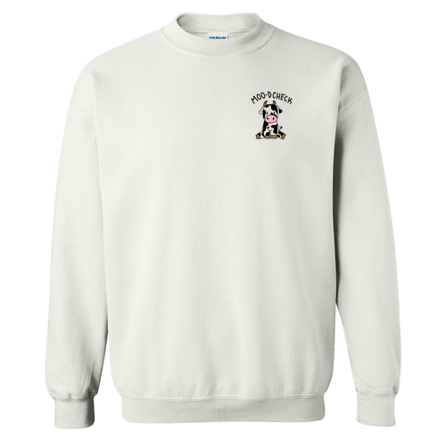 Gildan Heavy Blend Crew Neck Sweatshirt -- White