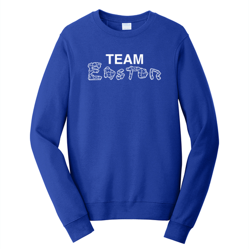 Port and Company Fan Favorite Fleece Crewneck Sweatshirt -- True Royal