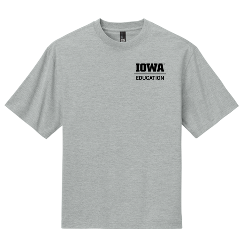 Hawkeye Teacher District Heavyweight Very Important Tee -- Light Heather Grey
