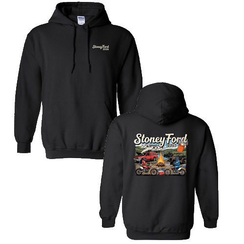 Gildan Heavy Blend Hooded Sweatshirt -- Black