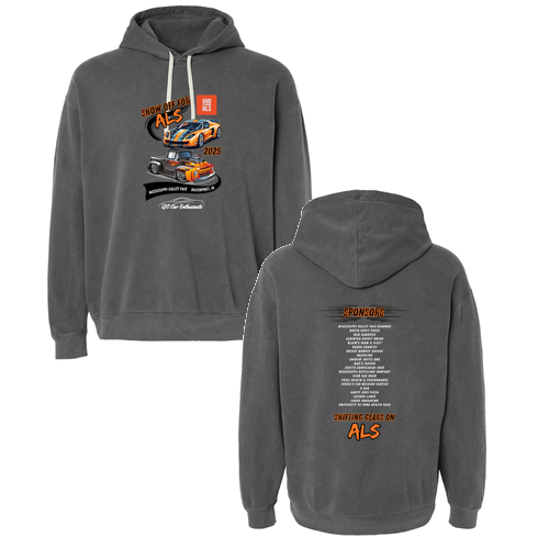 Comfort Colors Lightweight Adult Ringspun Hooded Sweatshirt -- Pepper