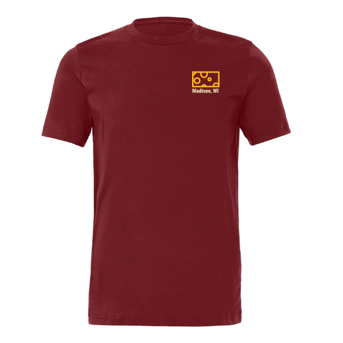 Bella Canvas Unisex Jersey T-Shirt -- Cardinal