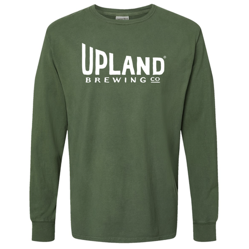 ComfortWash by Hanes Garment Dyed Long Sleeve T-Shirt -- Moss