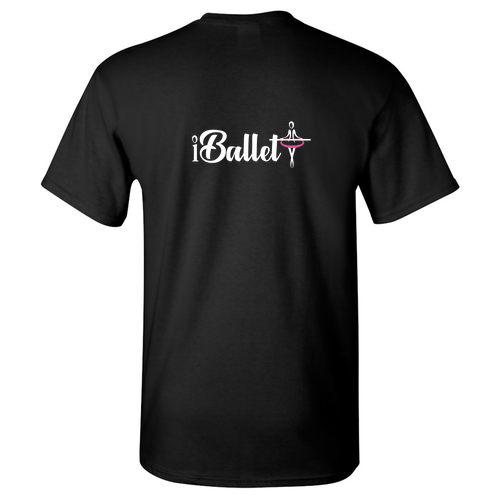 Mens/Unisex Gildan Heavy Cotton Basic T-Shirt -- Black