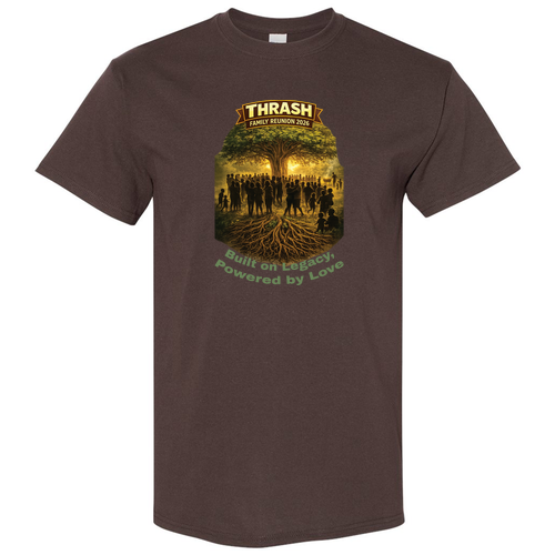 Gildan Heavy Cotton Basic T-Shirt -- Dark Chocolate