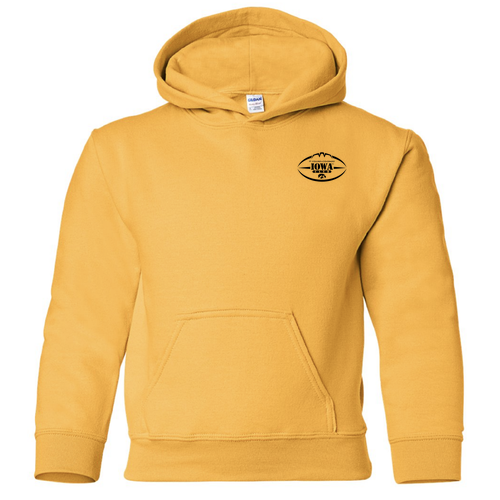 Gildan Heavy Blend Youth Hooded Sweatshirt -- Gold