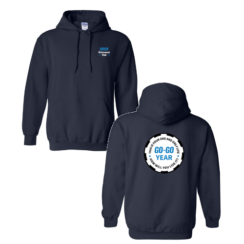Gildan Heavy Blend Hooded Sweatshirt -- Navy