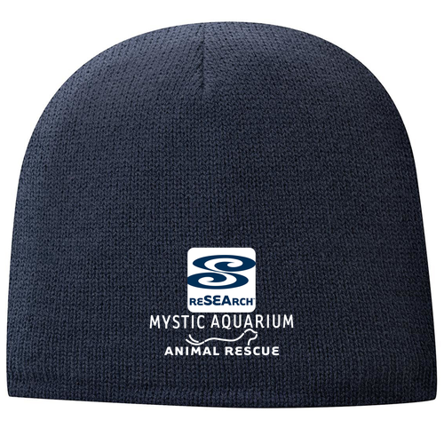 Mystic Aquarium Animal Rescue Program Beanie (Navy)