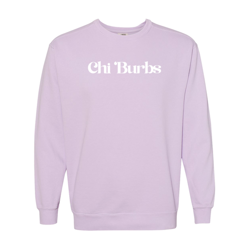 Chi 'Burbs Crewneck- Orchid