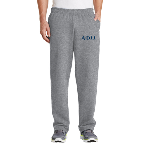 Port & Company Core Fleece Sweatpant with Pockets -- Athletic Heather