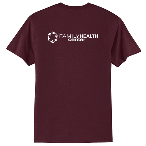 Port and Company 50/50 Blend Basic T-Shirt -- Athletic Maroon