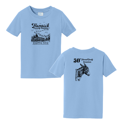 Port and Company Toddler Fan Favorite Tee -- Light Blue