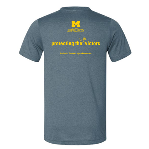 Mens/Unisex Bella Canvas Soft Fitted Heather CVC T-Shirt -- Heather Slate, Technician