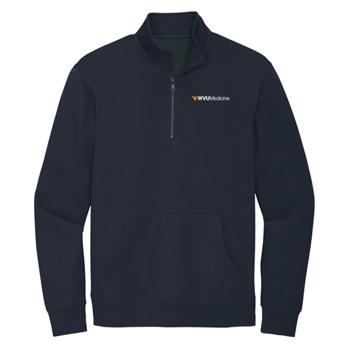District V.I.T. Fleece 1 / 4-Zip -- New Navy