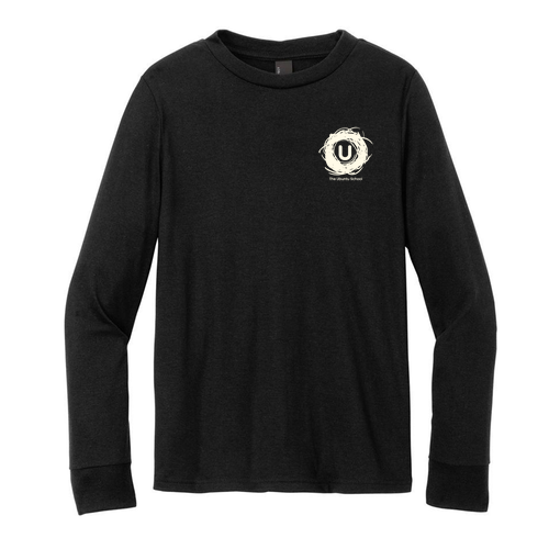 Youth District Soft Perfect Tri Long Sleeve Tee -- Black