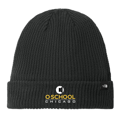 The North Face Circular Rib Beanie -- TNF Black
