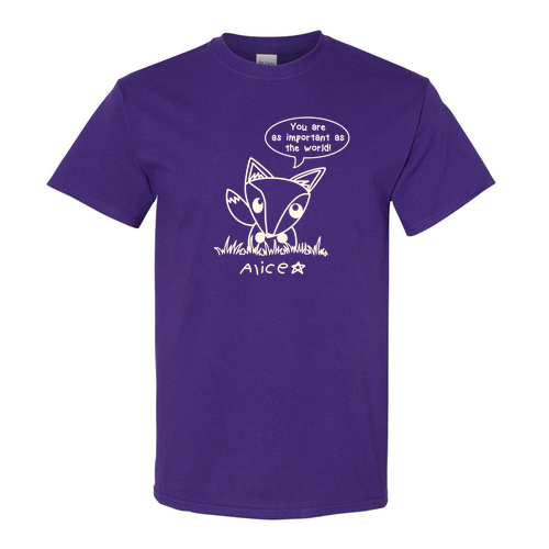 Gildan Heavy Cotton Basic T-Shirt -- Purple