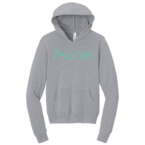 Bella Canvas Youth Sponge Fleece Hooded Sweatshirt -- Athletic Heather