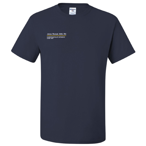 Jerzees Heavyweight 50/50 Adult T-Shirt -- J Navy