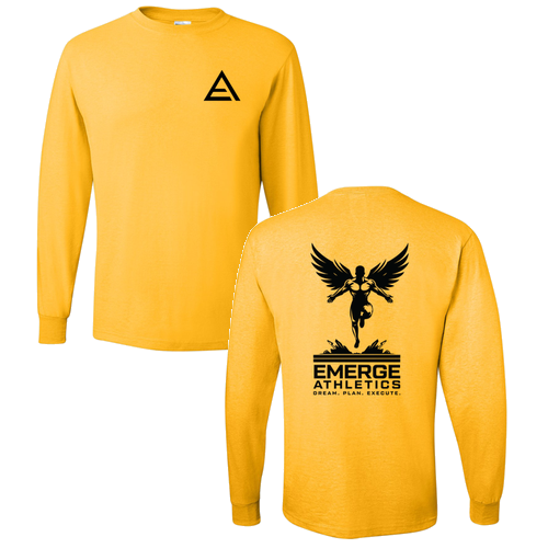 Jerzees Dri-Power Active Adult Longsleeve Tee -- Island Yellow
